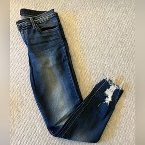 Flying Monkey Distressed Skinny Jeans